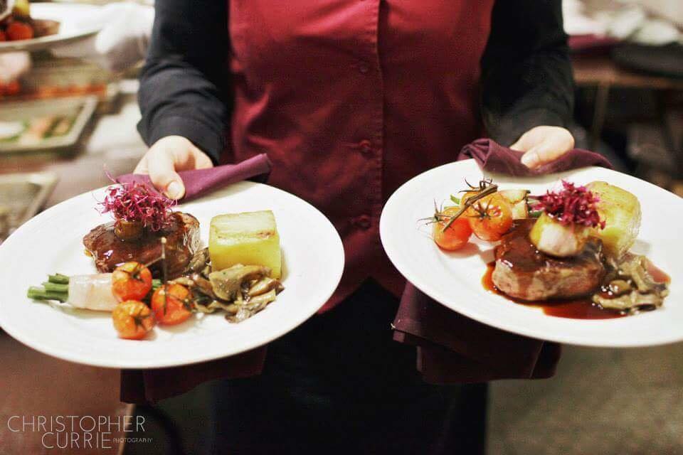 Image of plated beef dish